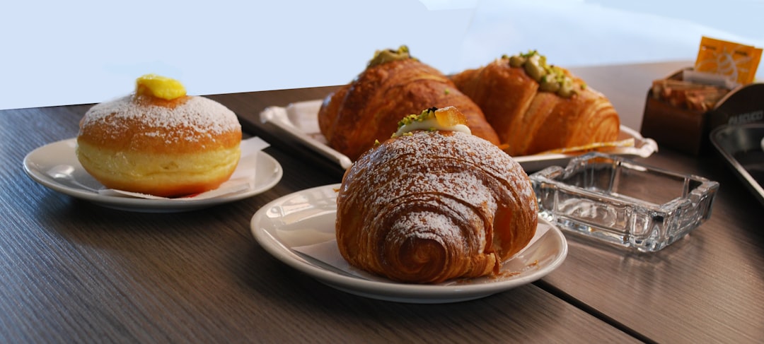 Classic Bombolini dusted with powdered sugar